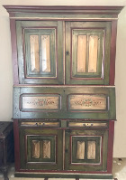 wonderful French antique handpainted dresser